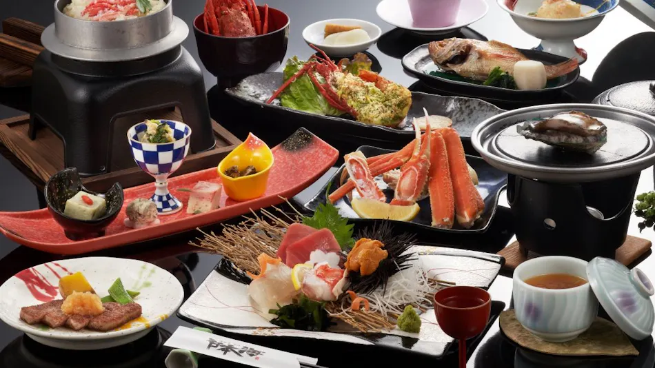 Kani to Katsugyo Ryori no Yado Kaifutei Teradomari Nihonkai