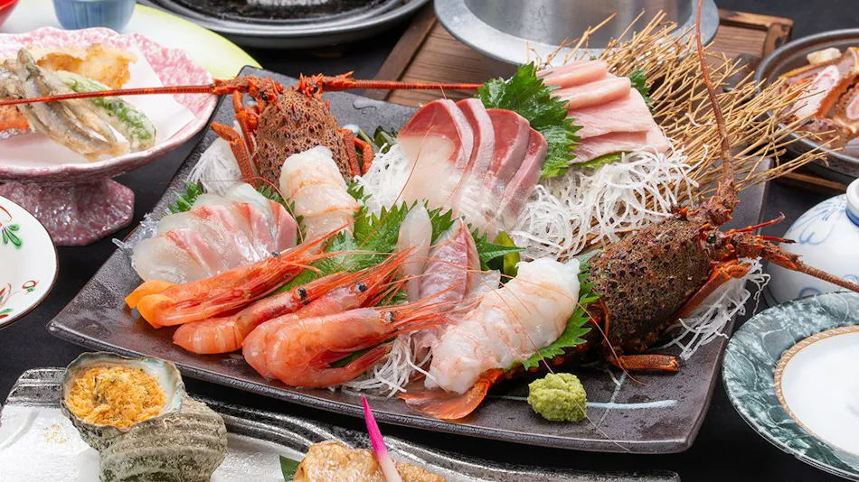 Kani to Katsugyo Ryori no Yado Kaifutei Teradomari Nihonkai