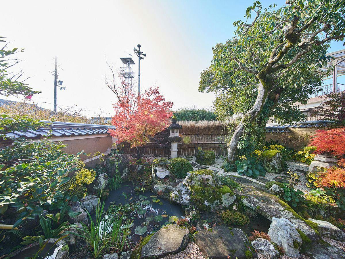 Himeji Castle’s back parlor-like　400-year-old inn ”Tetsu-juro”（former Oguni’s residence)