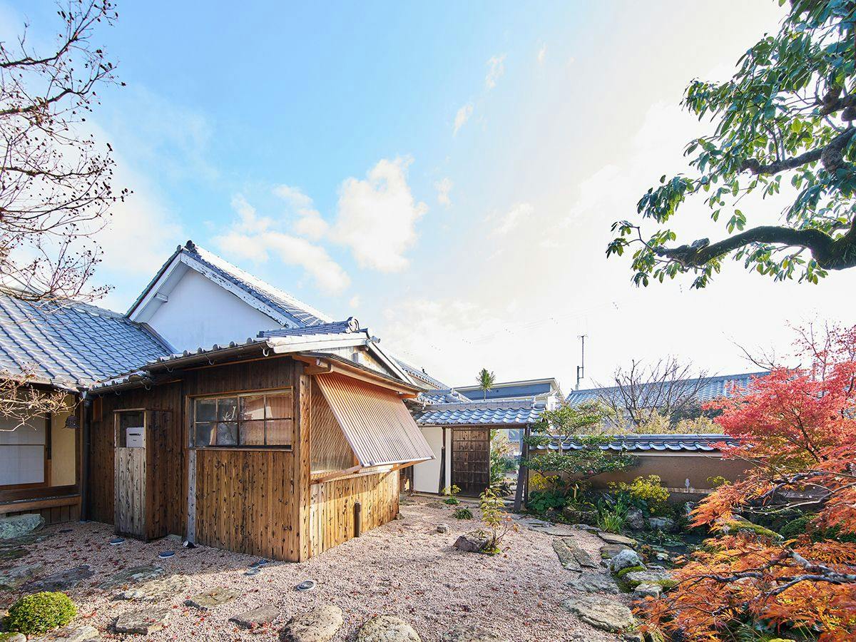 Himeji Castle’s back parlor-like　400-year-old inn ”Tetsu-juro”（former Oguni’s residence)