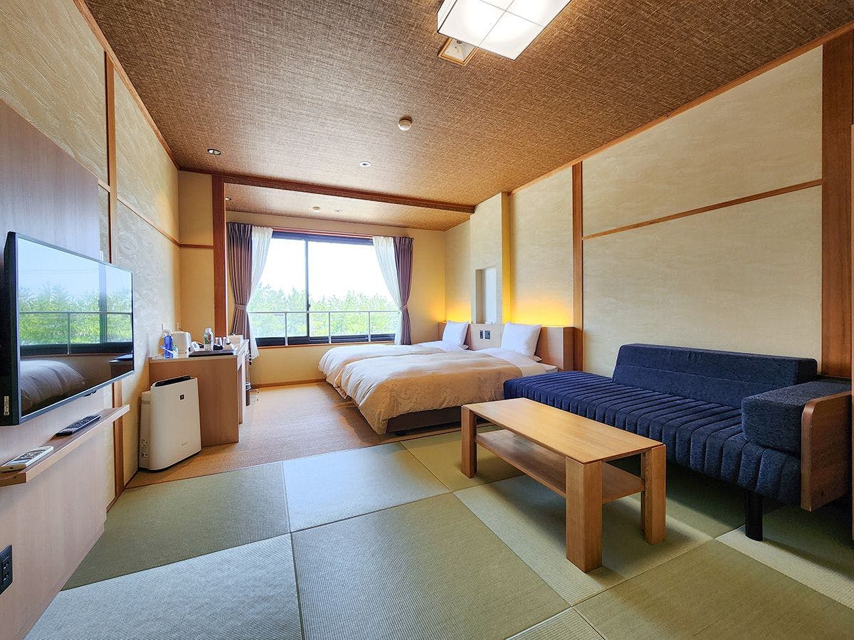 #ห้องพักวิวทะเลแบบญี่ปุ่นและตะวันตก