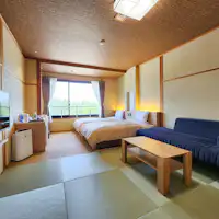 #ห้องพักวิวทะเลแบบญี่ปุ่นและตะวันตก