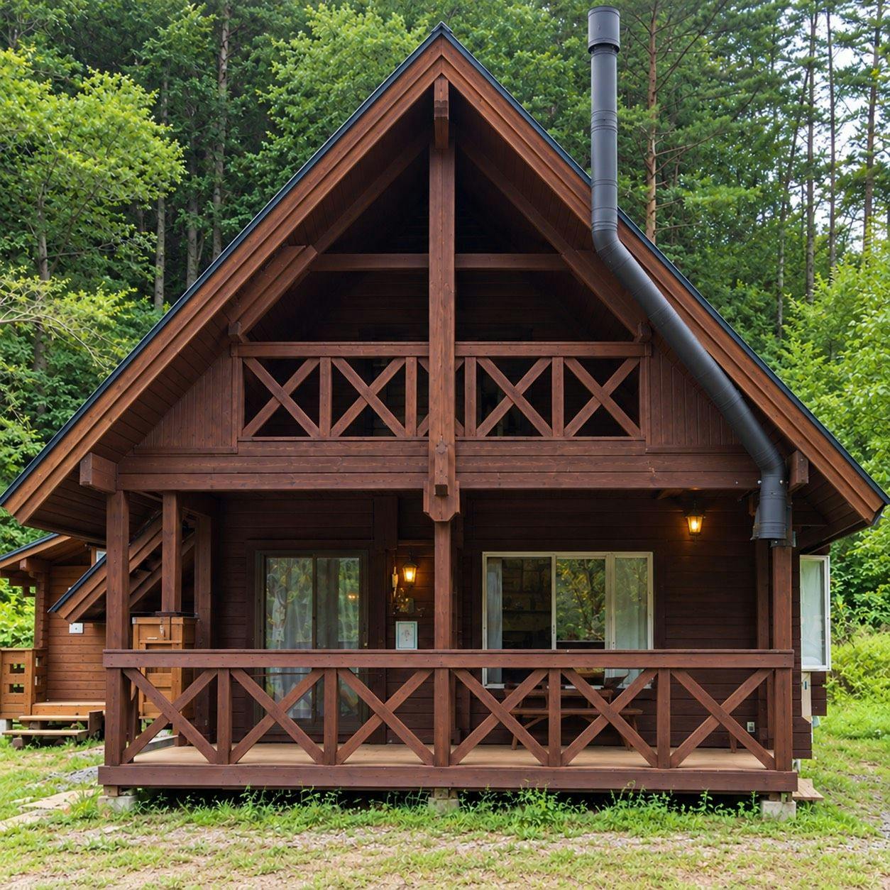 Starry Log House