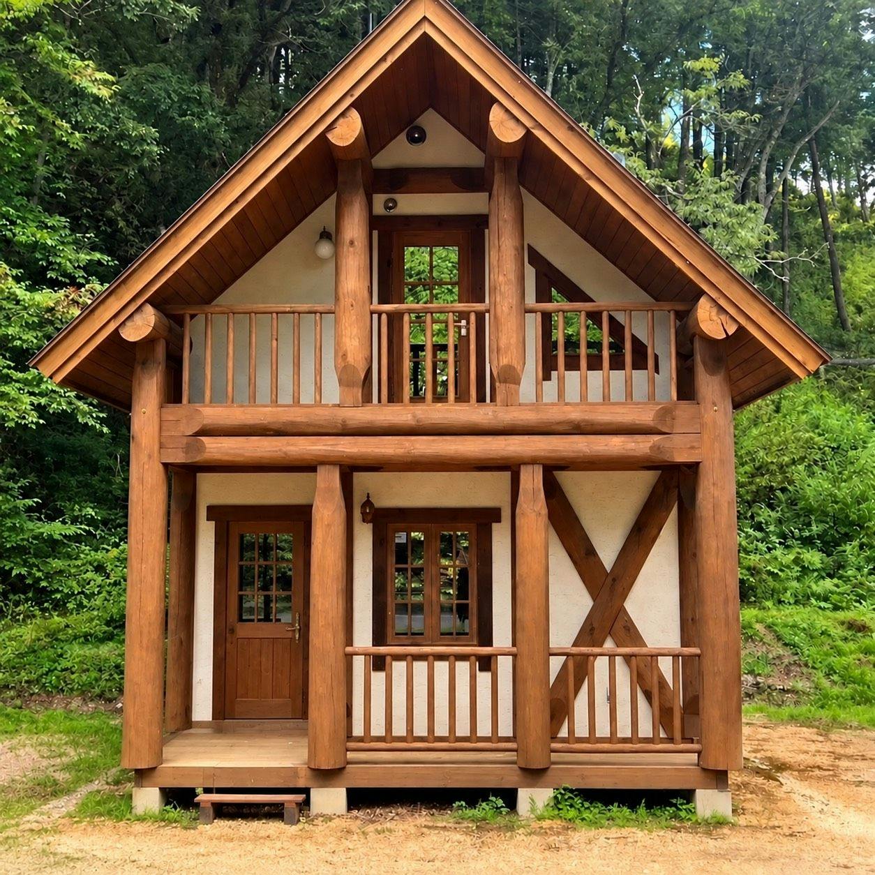 Starry Log House