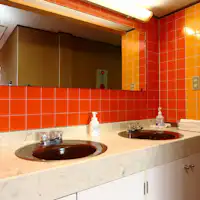 【관내】3층에 있는 공용 세면대