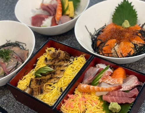 豊富な丼