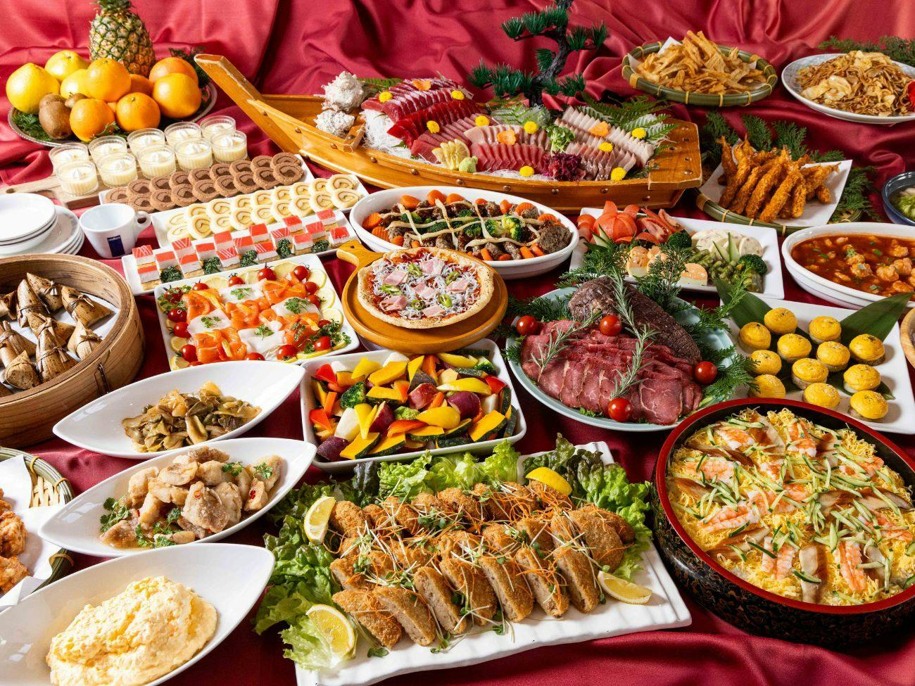 Example of the Dinner Buffet Menu