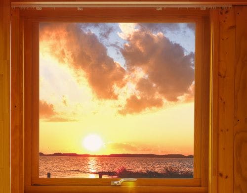 客室からの展望