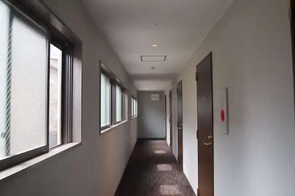 ทางเดินห้องพัก