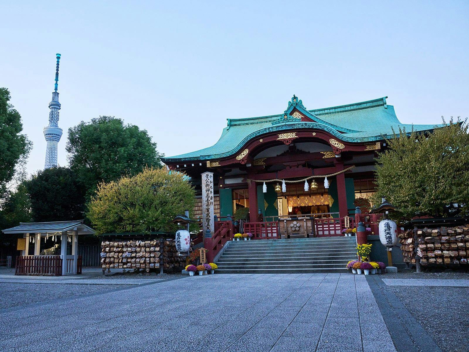 카메이도 텐진 주변 관광지.