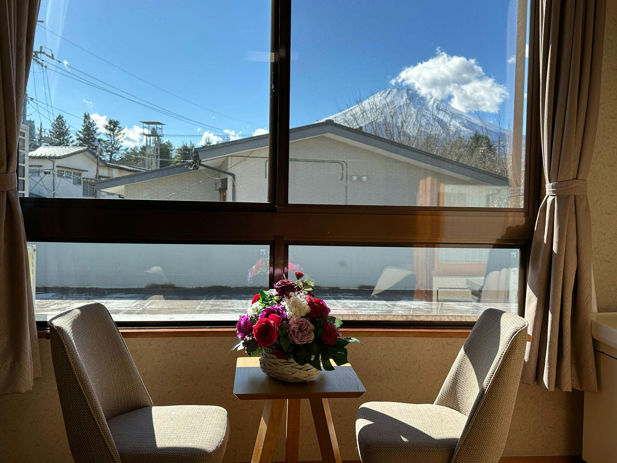 Kamar Gaya Jepang dengan Pemandangan Gunung Fuji, Kamar Mandi/Toilet Bersama [Bebas Rokok]