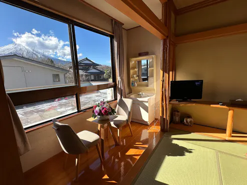 후지산 뷰 일본식 객실 욕실/화장실 공용【금연】