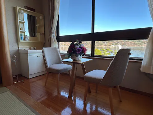 산나카코 뷰 일본식 객실 욕실/화장실 공용【금연】