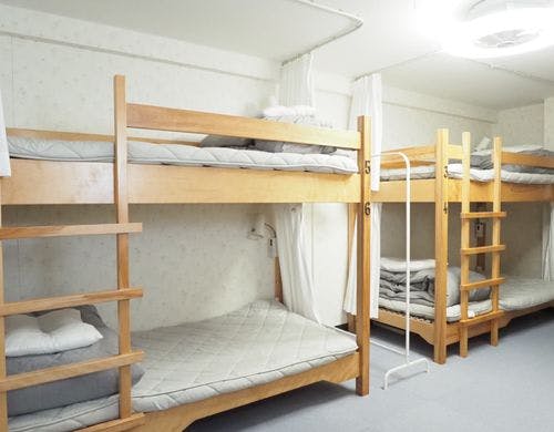 ドミトリールームの読書灯