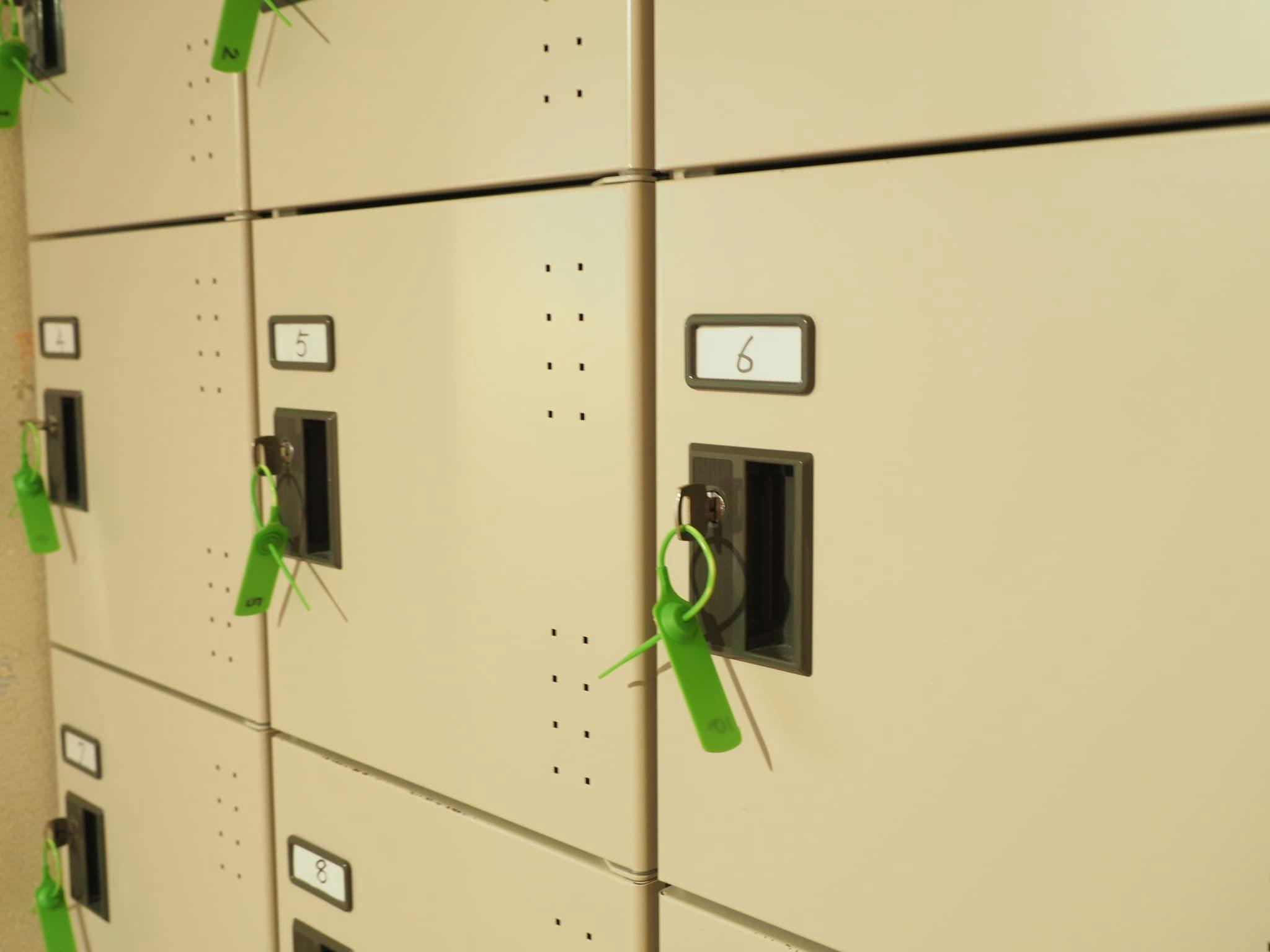 ล็อกเกอร์พร้อมกุญแจ