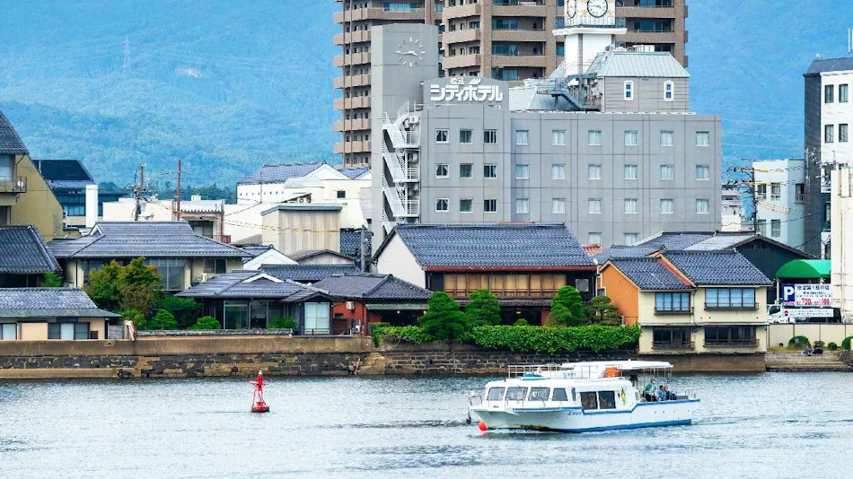 All rooms feature natural Onsen flowing freely Matsue City Hotel Main Building