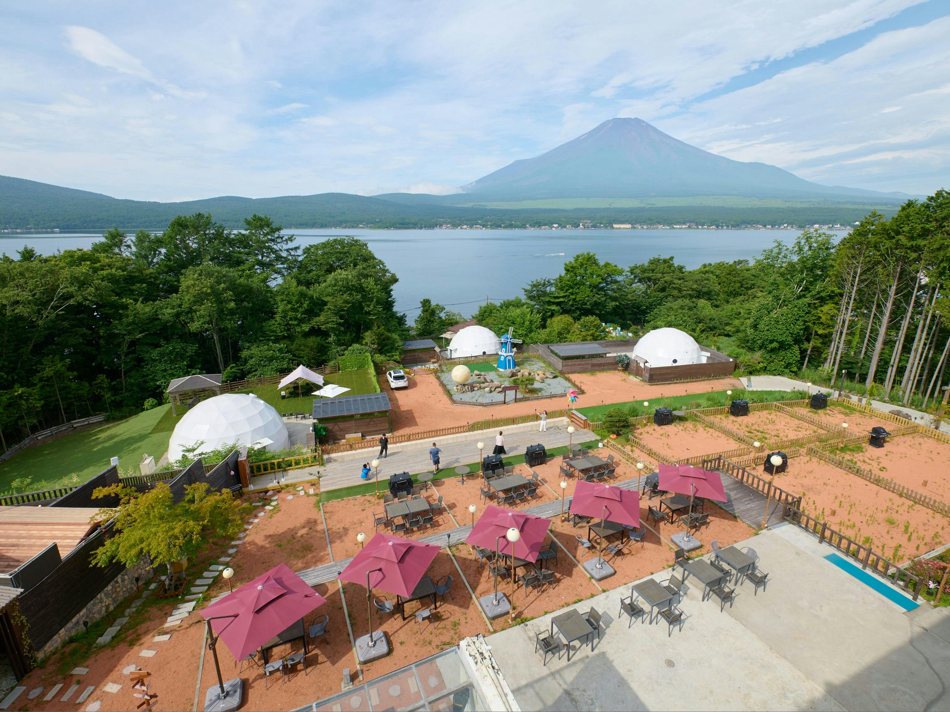 Godere hotel 富士山中湖 Tabist 施設全景