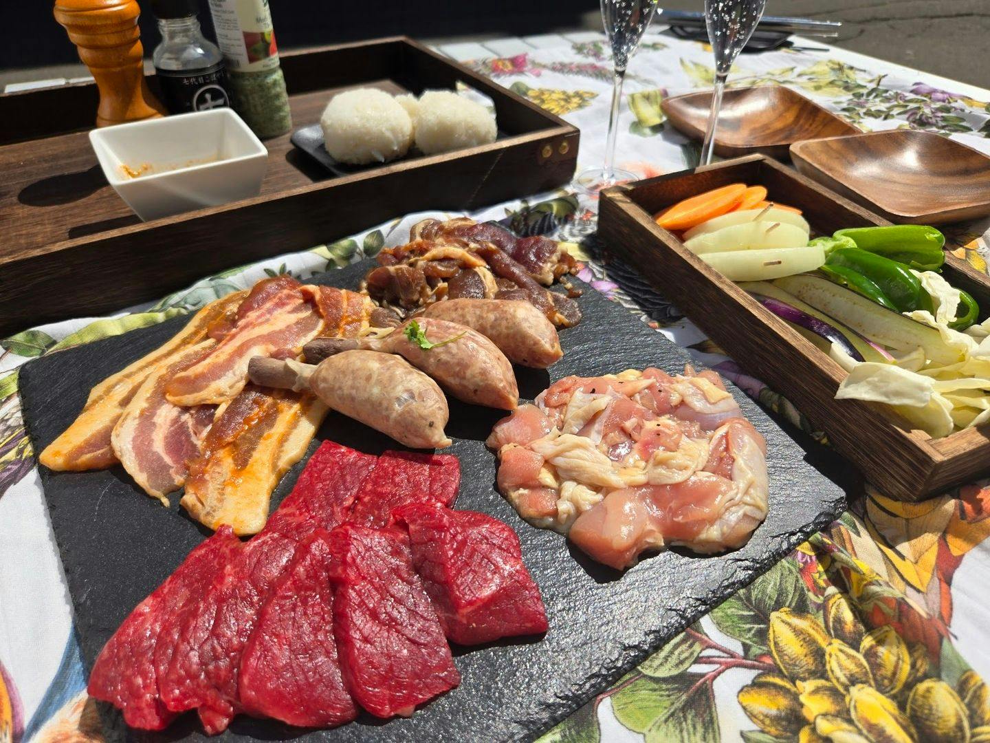 ชุดอาหารเย็นบาร์บีคิว