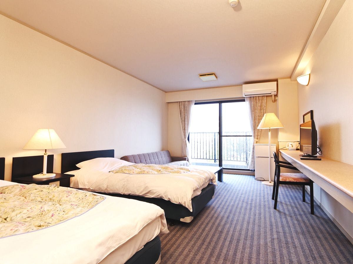 【ฝั่งทะเลสาบ】ห้องพักเตียงคู่