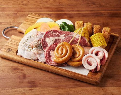 BBQの食材例です。