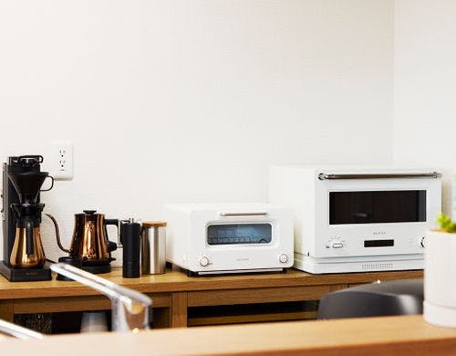 洗練されたデザインのキッチン家電