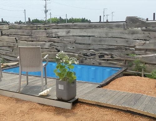 Seaコテージ宿泊者専用のプールです。