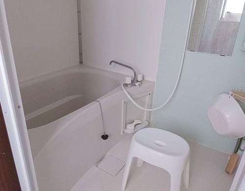 専用のバスルームです。