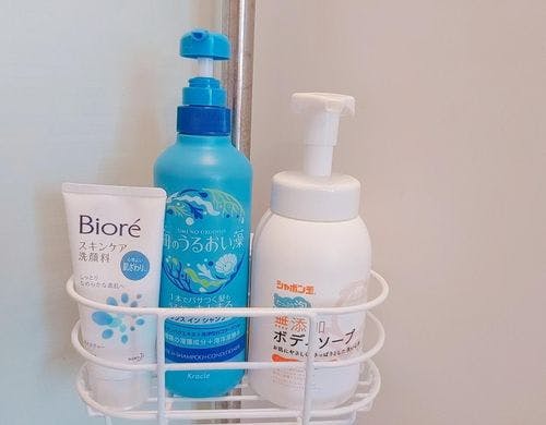 バスルームのアメニティ