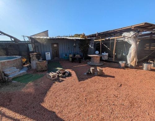 Skyコテージの外観