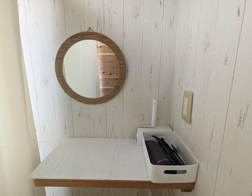 ミラーとドライヤー