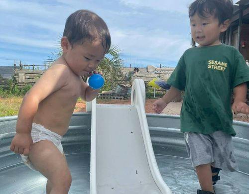 タライ桶◆小さなお子様も安心水遊び♪