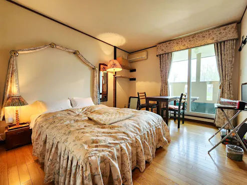 #ห้องเตียงคู่พร้อมระเบียง