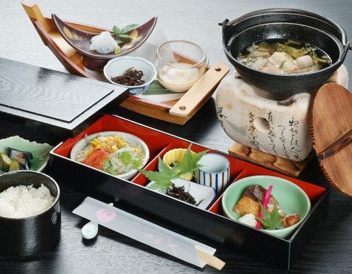 朝食の自慢の和定食