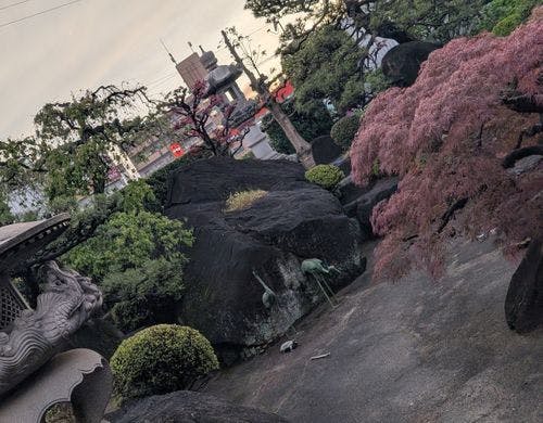 お庭　日本庭園枯山水