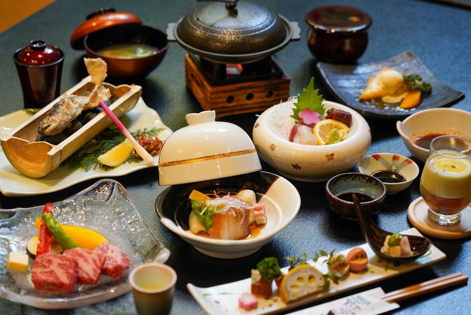 Kaiseki Misato Musim Semi