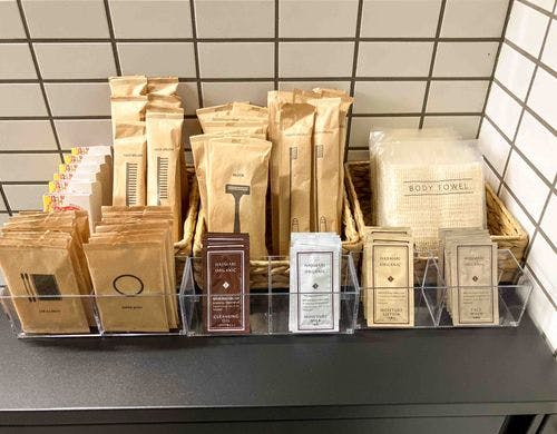 地球環境に優しいアメニティバーです