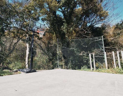 ハーフバスケットコート