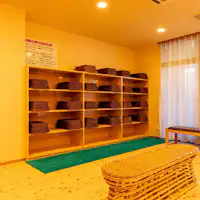 Pemandian dalam ruangan・Mata air panas alami Yuhigaura Onsen Ruang ganti pakaian