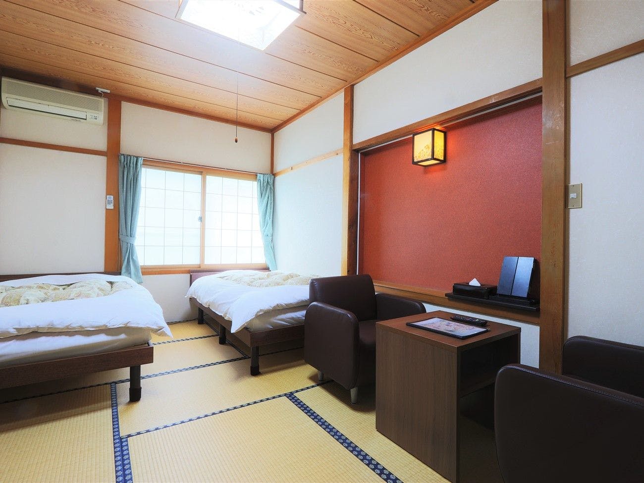ห้องพักสไตล์ญี่ปุ่นเตียงคู่