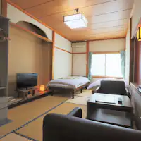 ห้องพักแบบญี่ปุ่นเตียงคู่