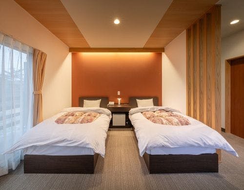 【ツイン洋室】落ち着いた雰囲気のお部屋