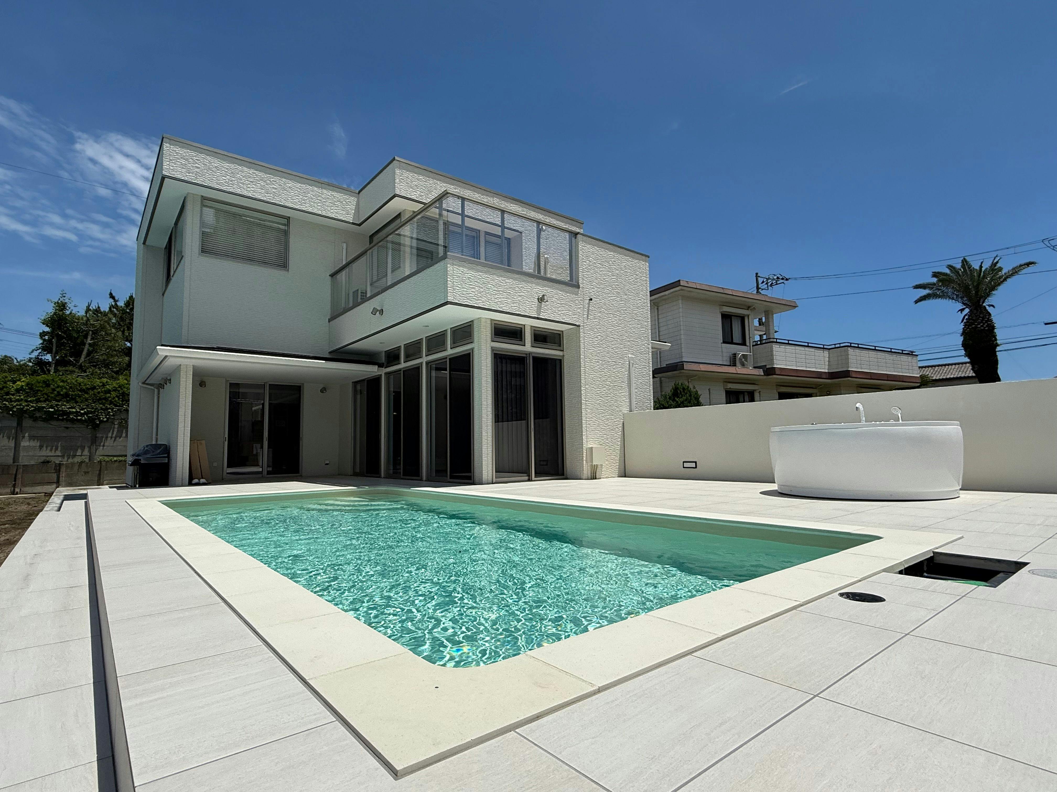 貸別荘の１棟貸し　Ｏｎｊｕｋｕ　Ｇａｒｄｅｎ　Ｖｉｌｌａ&nbsp;施設全景