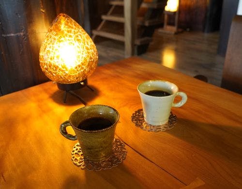 淹れたてのコーヒー