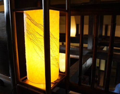 ベッドルームの灯り