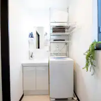 พื้นที่ล้างหน้าและเปลี่ยนเสื้อผ้า