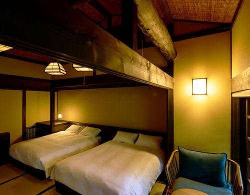 半露天・愛犬風呂付【離れ特別和室】ツイン