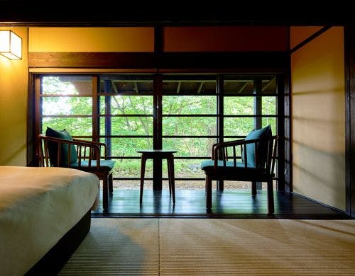 半露天・愛犬風呂付【離れ特別和室】ツイン