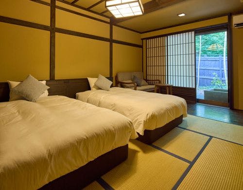 半露天風呂付【デラックス和室】ツイン