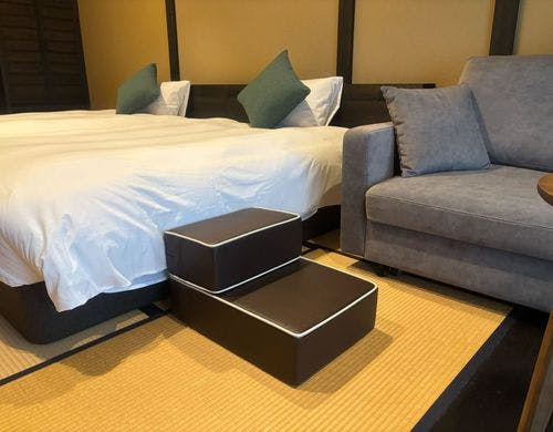 わんちゃん用ステップ（ベッド利用時）