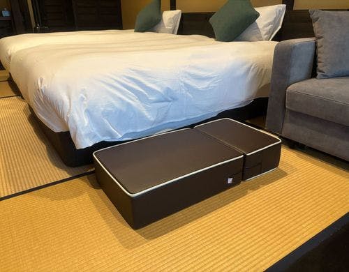 ベッドとしてもご利用いただけます